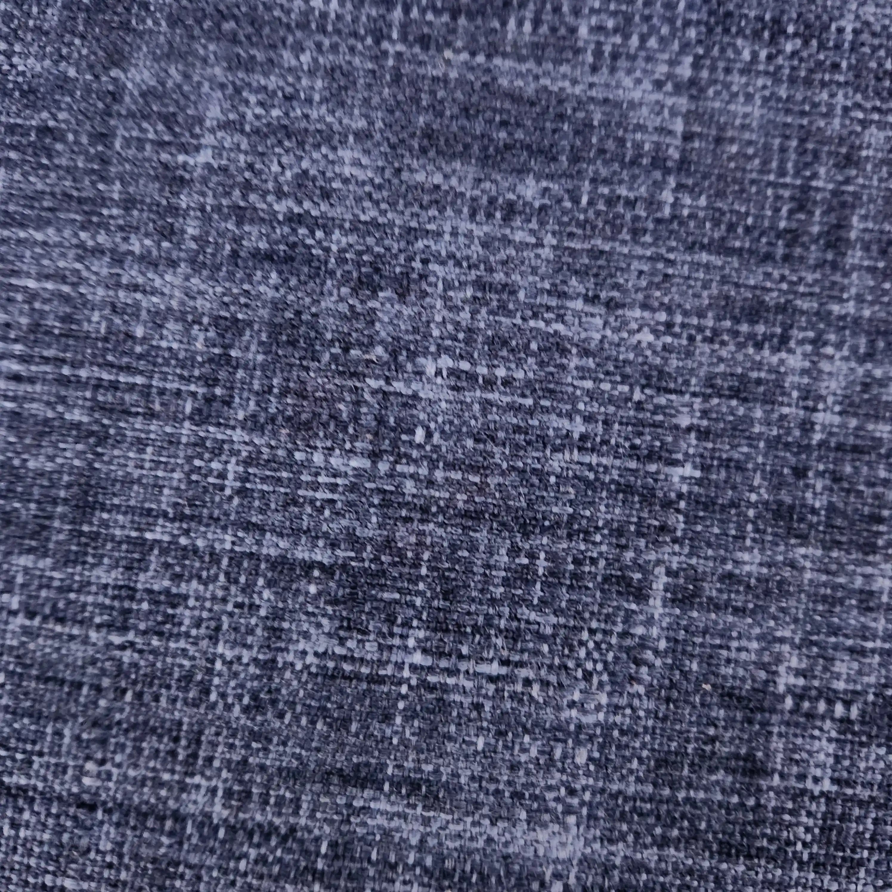 Navy Blue Corner L Shaped Sectional Sofa