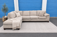 Large Beige Sectional — front ai