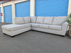 Ashley Gray Sectional — angle raw