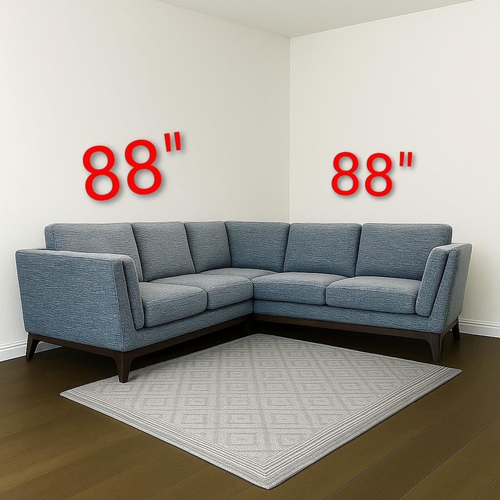 Article Ceni Gray Sectional Couch