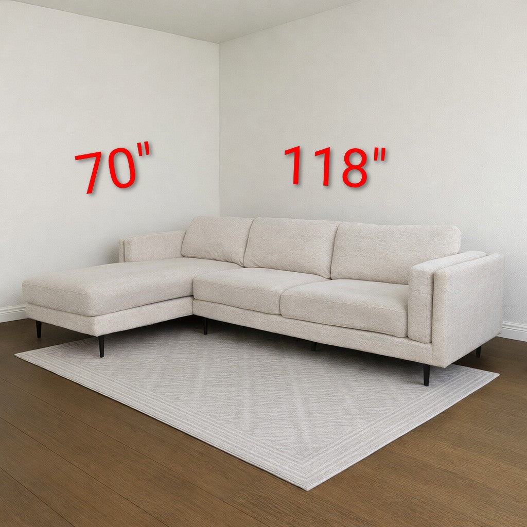 Light Gray Corner Sectional