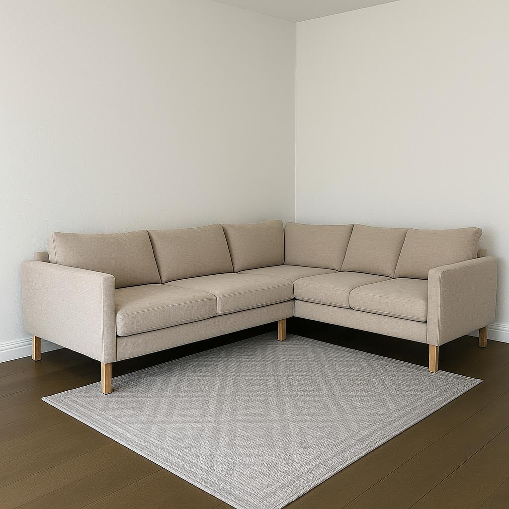 Sand Light Beige Ikea Karlstad Corner