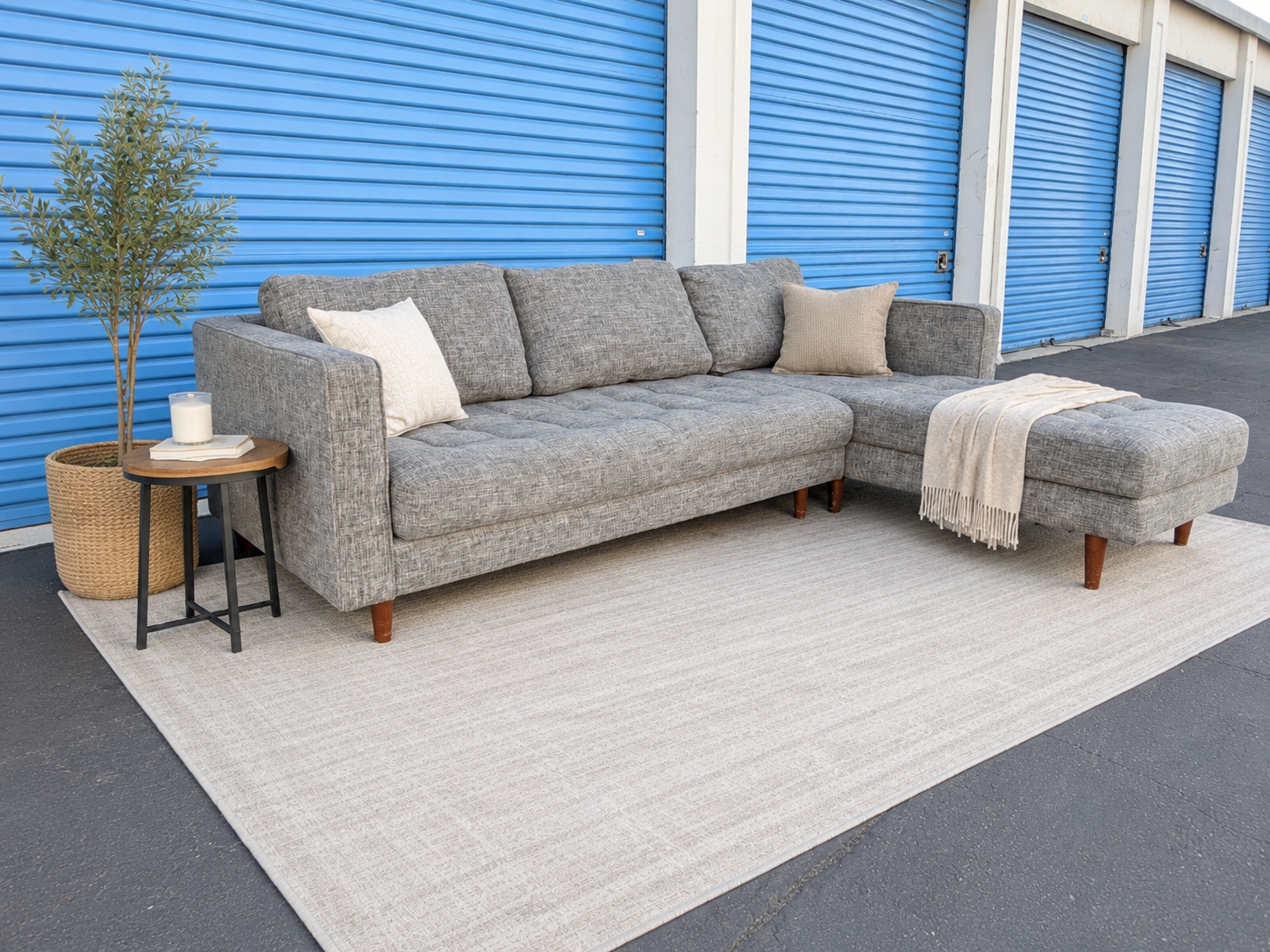 Gray Sectional