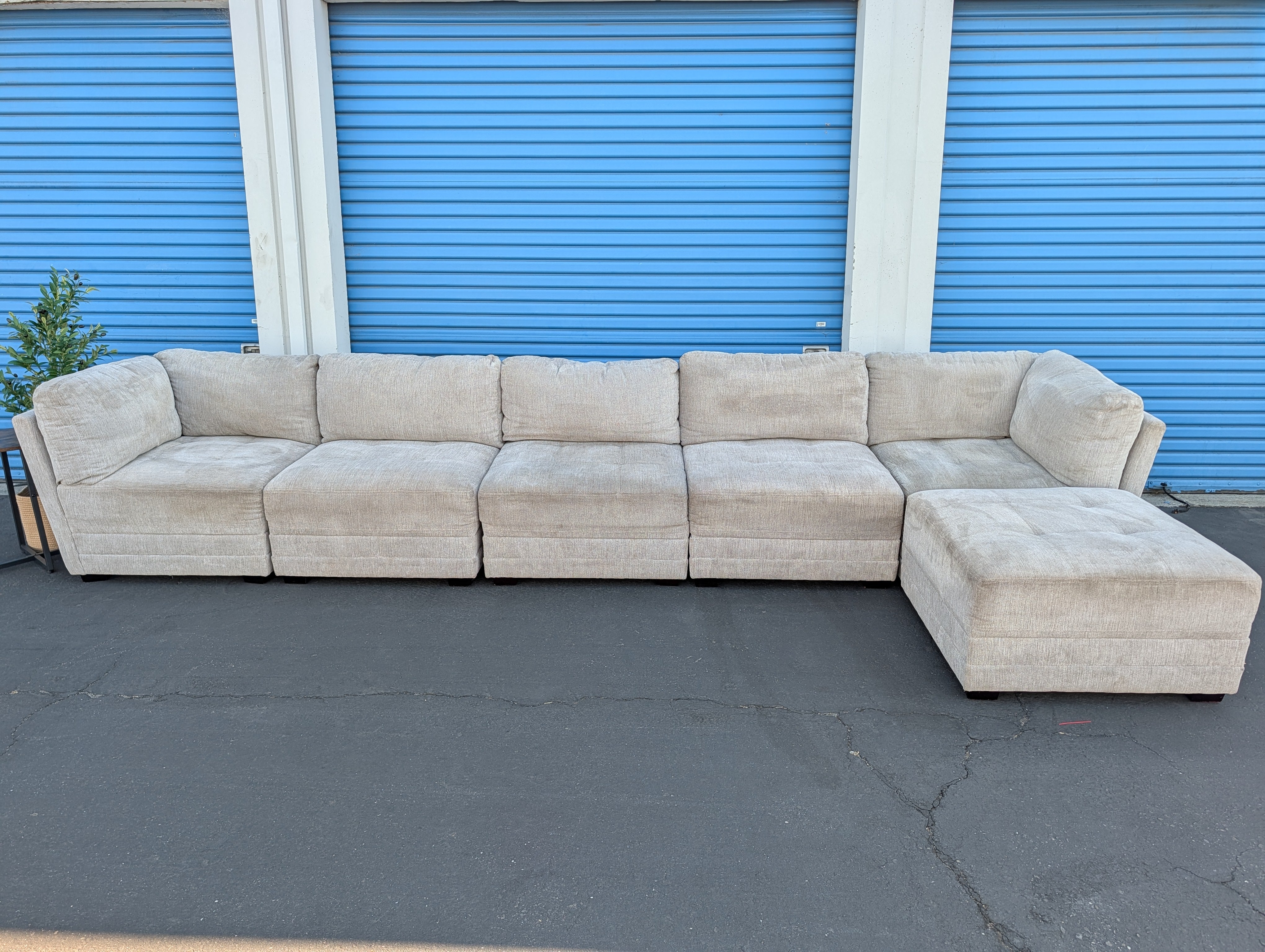 Light Gray 6 Piece Modular