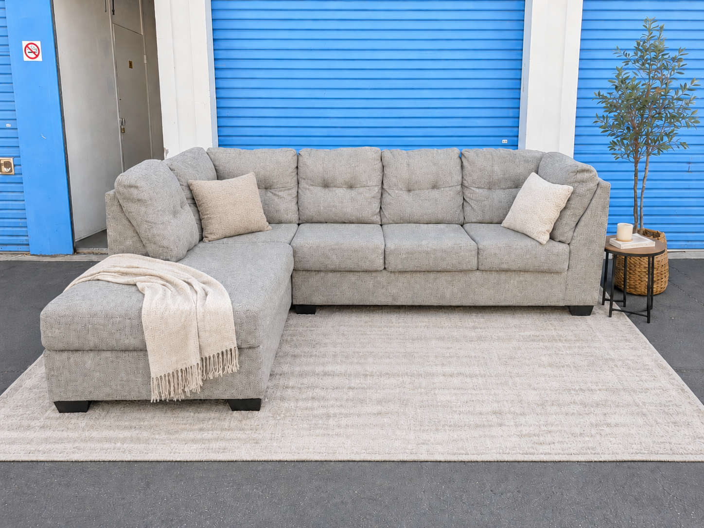Gray Sectional