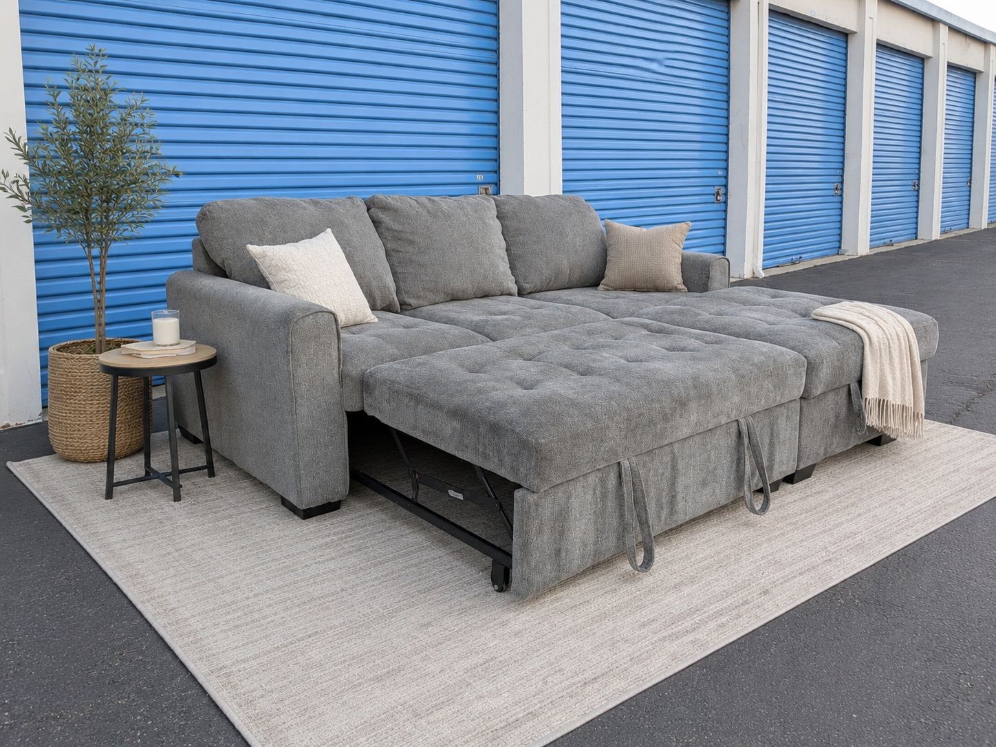 Sleeper Sofa with Storage