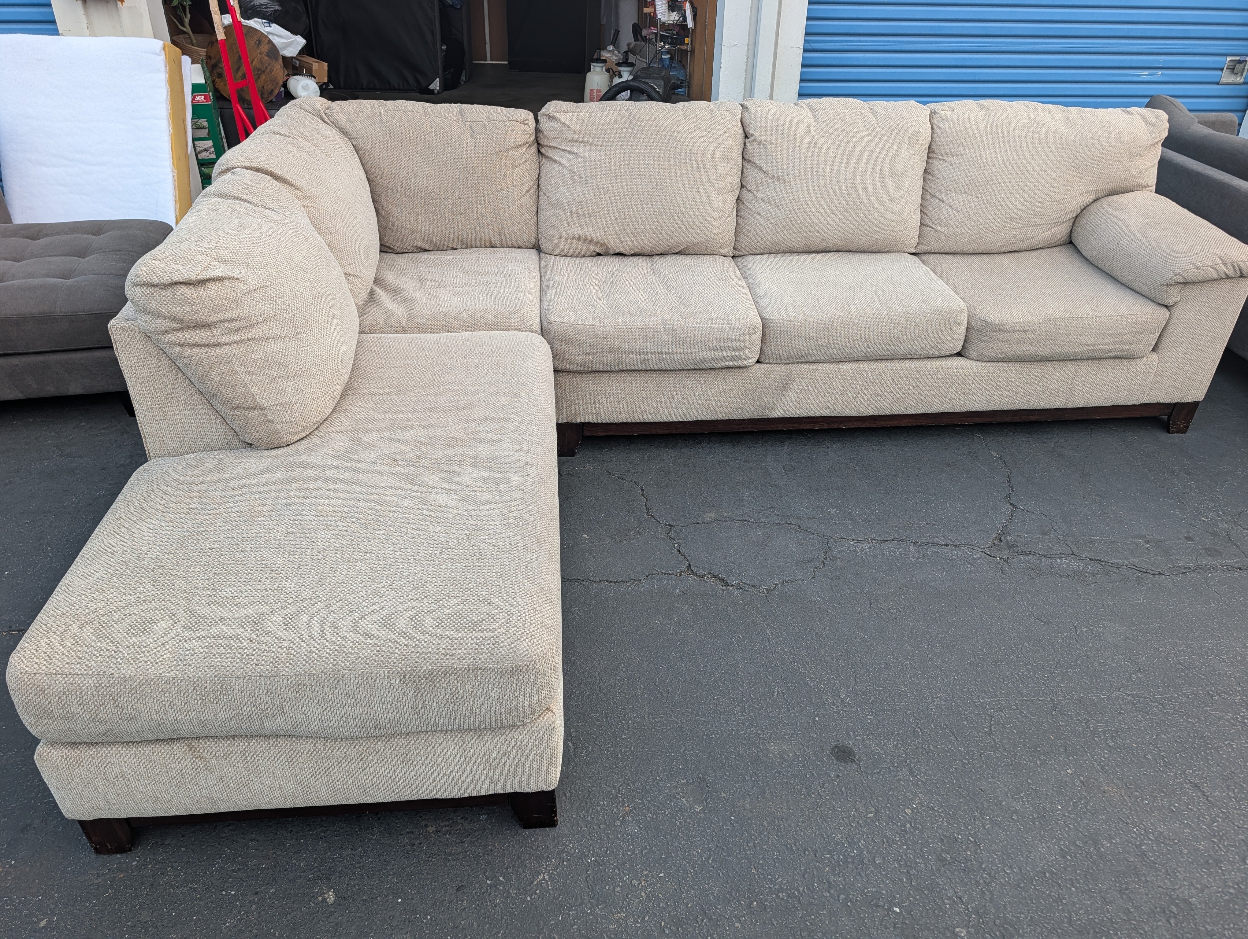 Large Beige Sectional