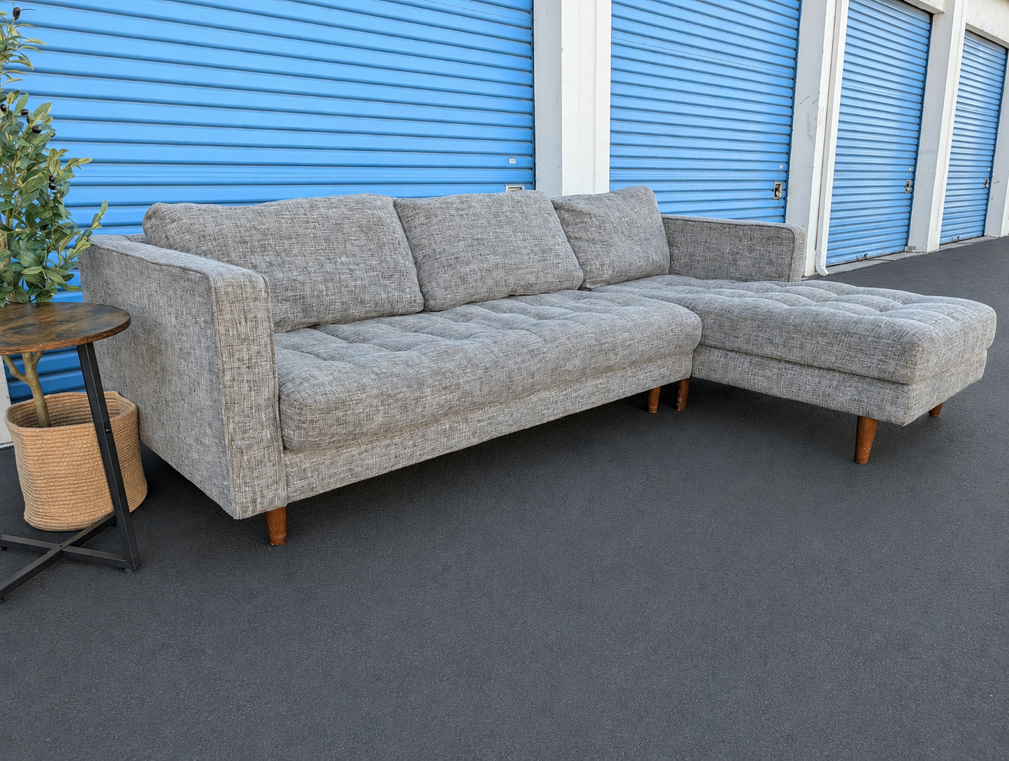 Gray Sectional