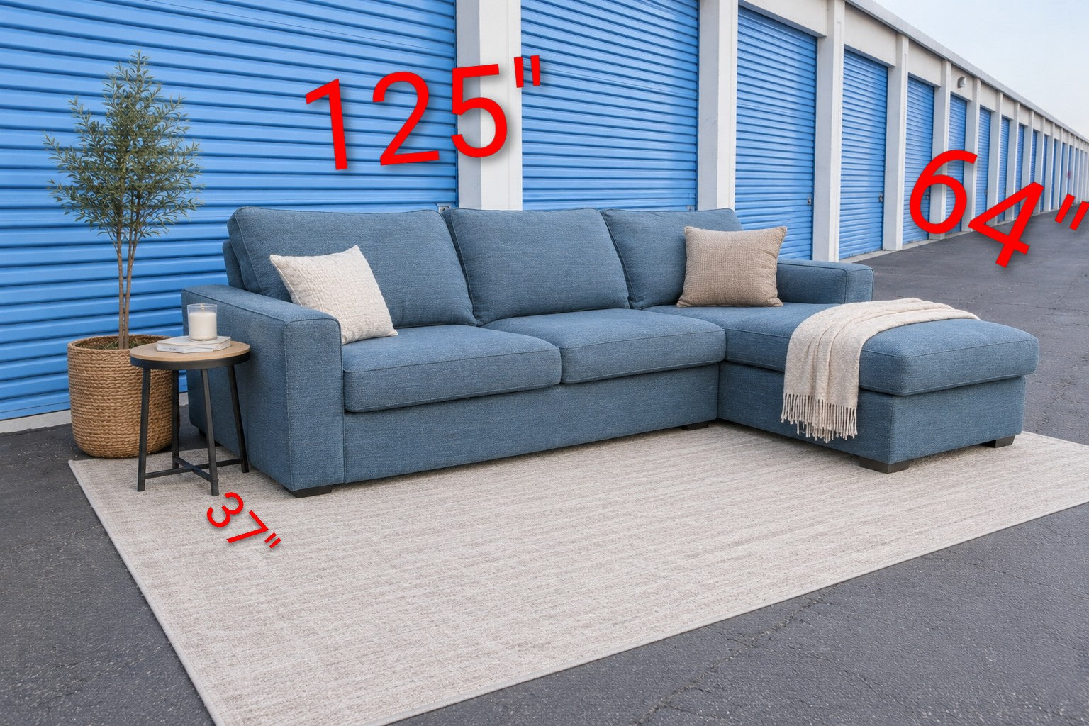 IKEA Kivik Blue Sectional