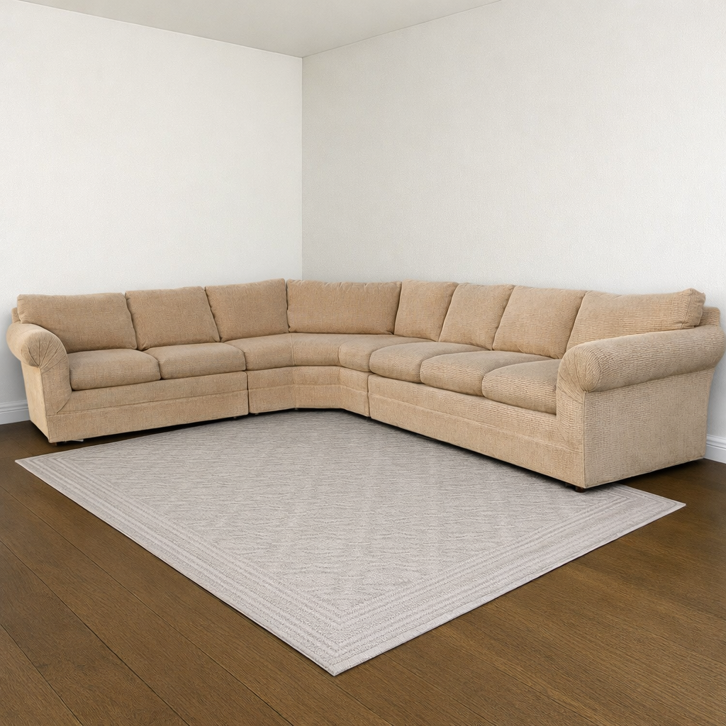 Drexel Heritage Large Beige Corner Sectional