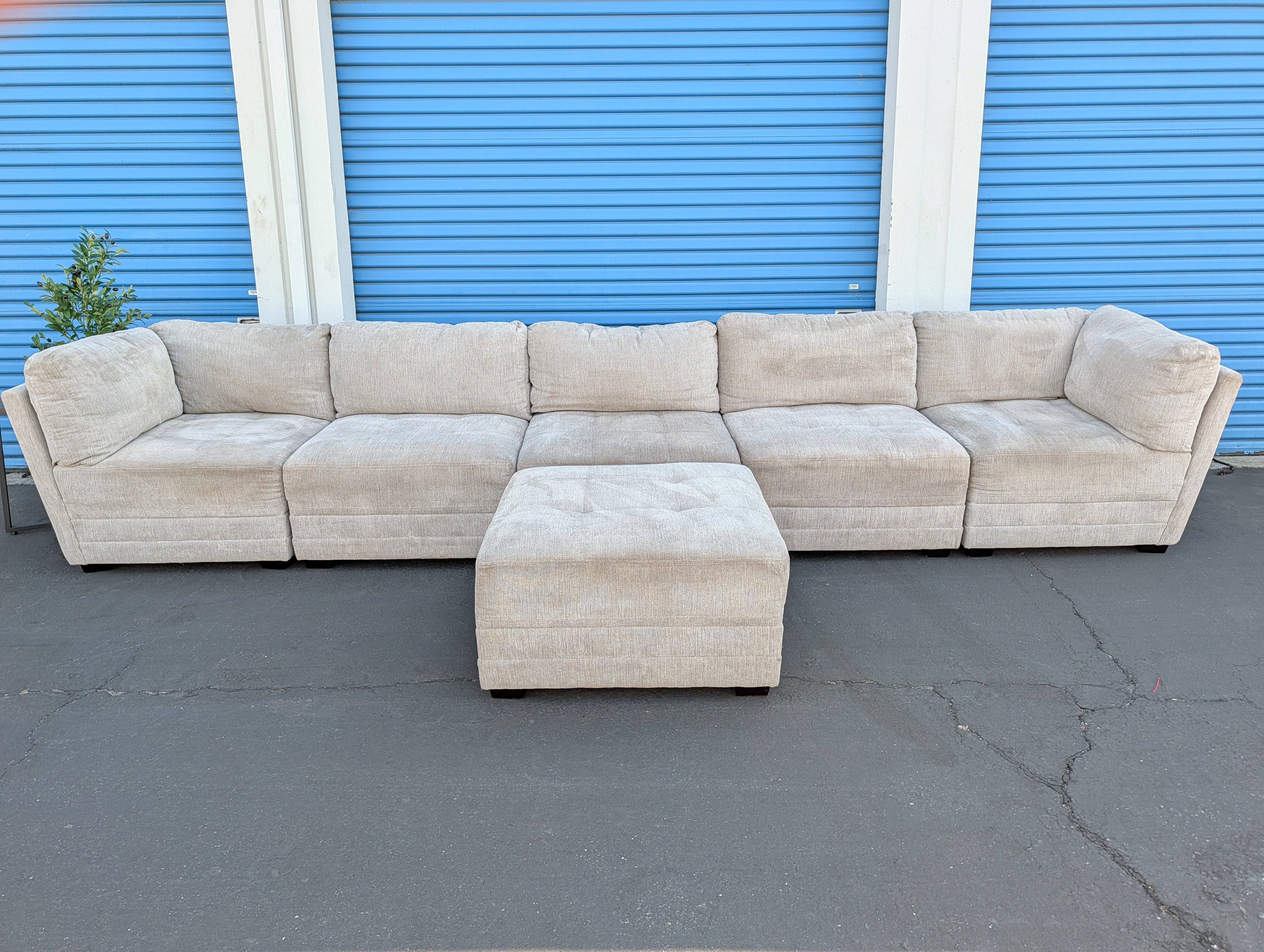 Light Gray 6 Piece Modular
