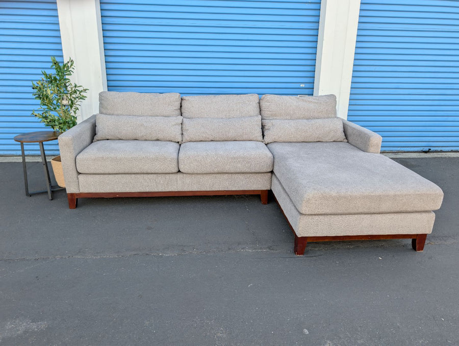Light Gray Sectional Couch