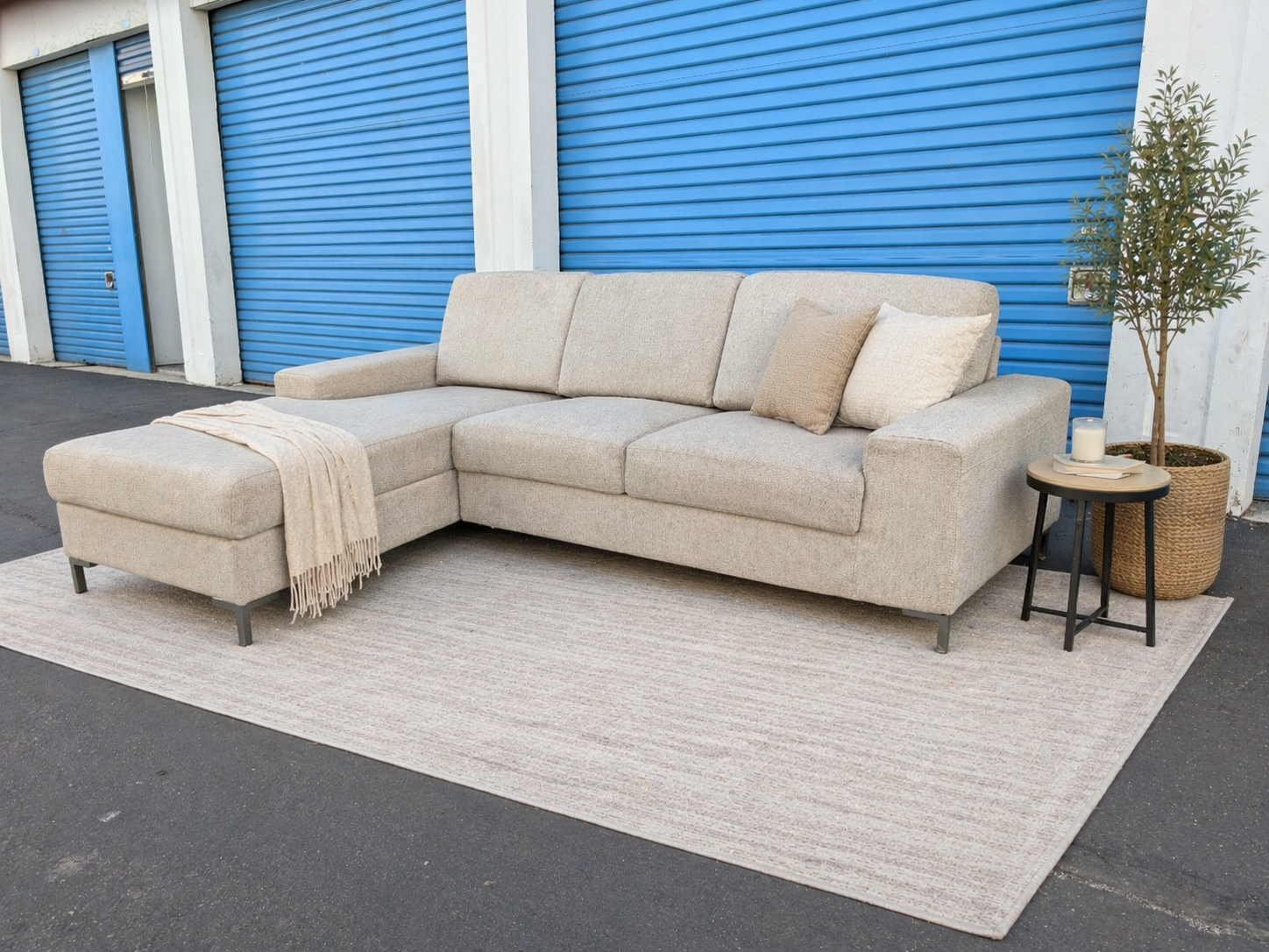 Light Gray Sectional