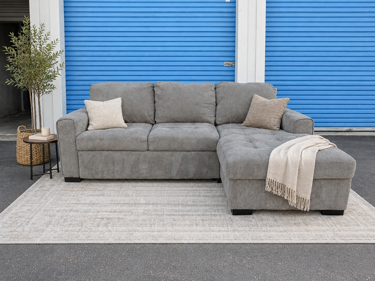Sleeper Sofa with Storage