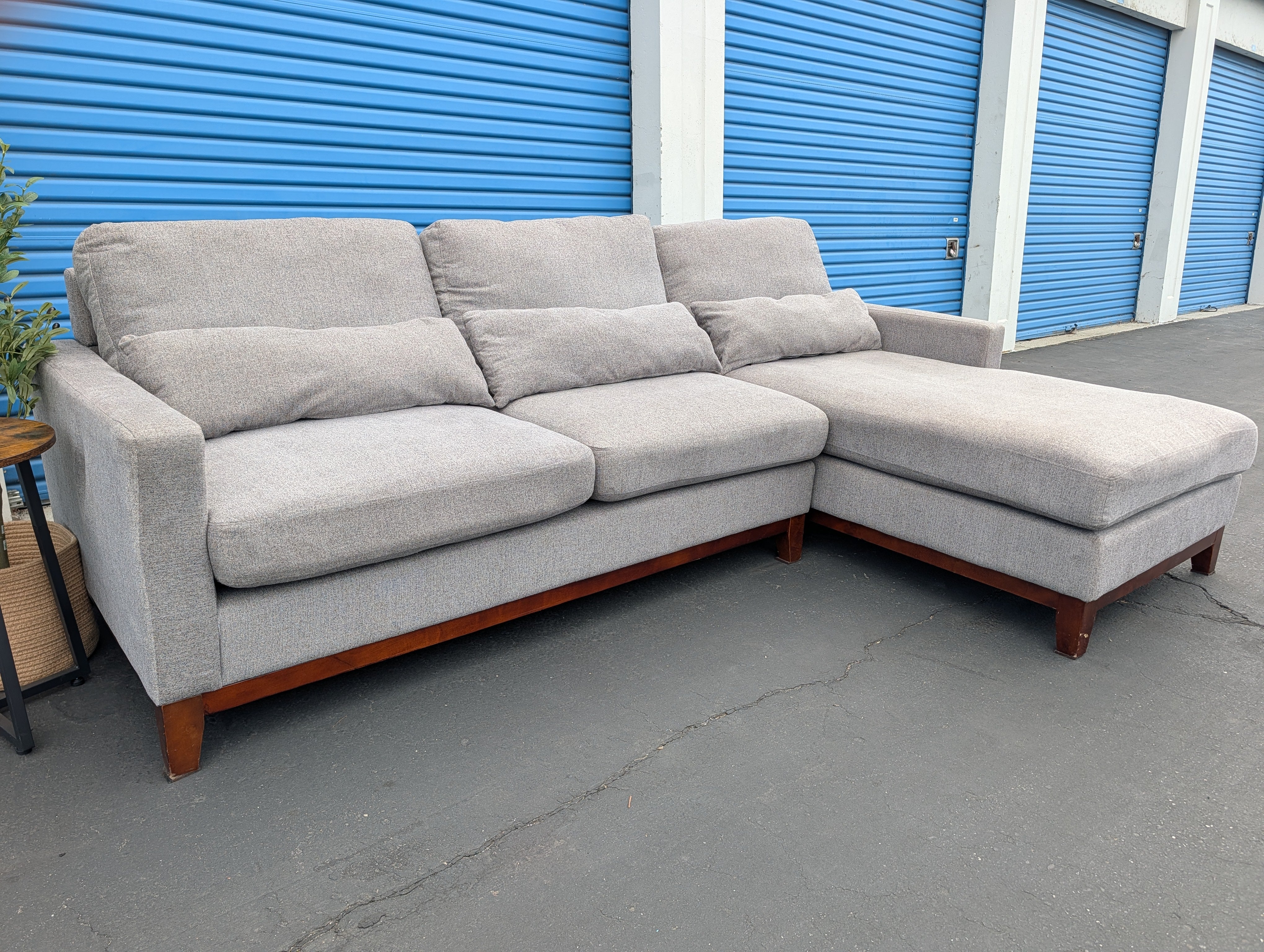 Fremont & Park Gray Sectional