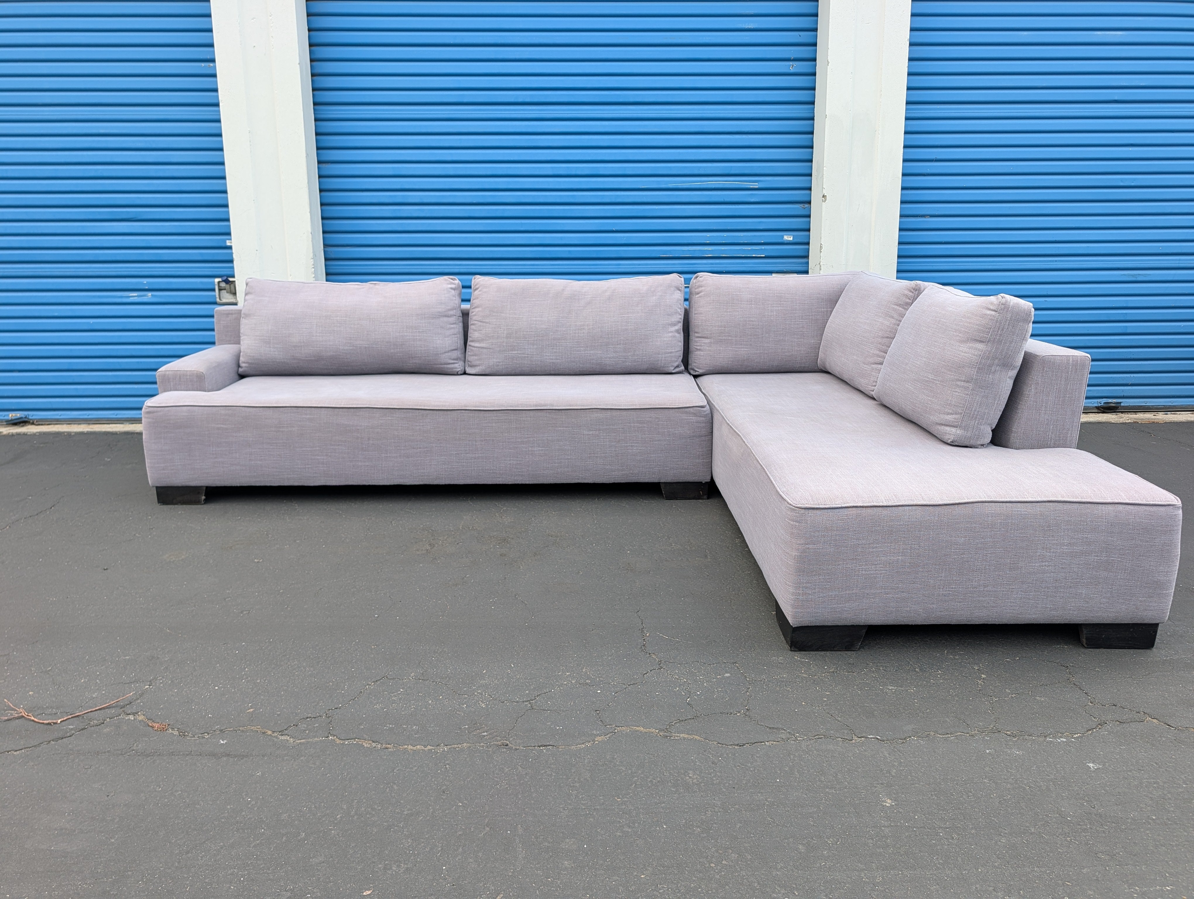 Light Gray Taupe Sectional