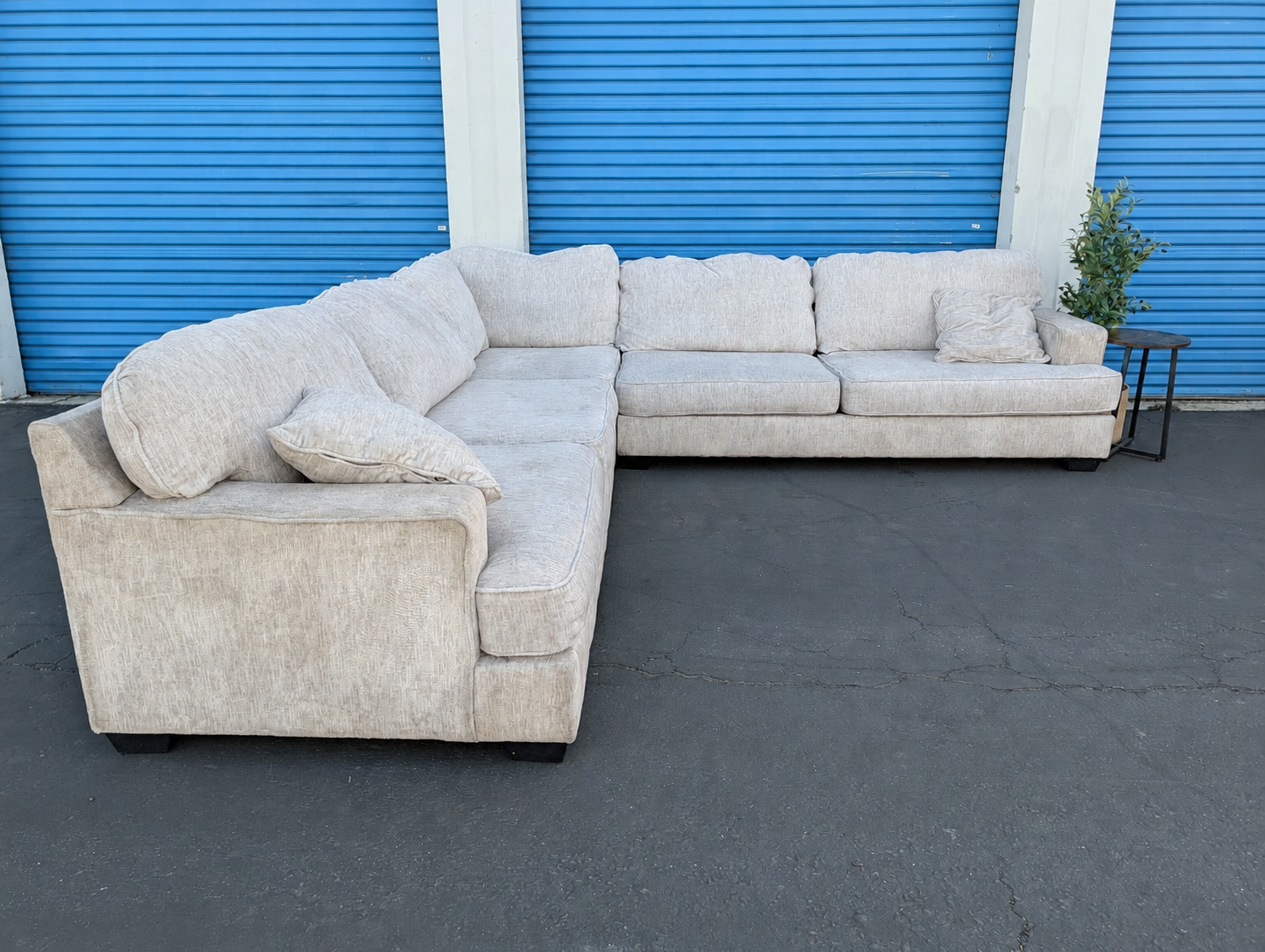 Ashley Rawcliffe Beige Sectional