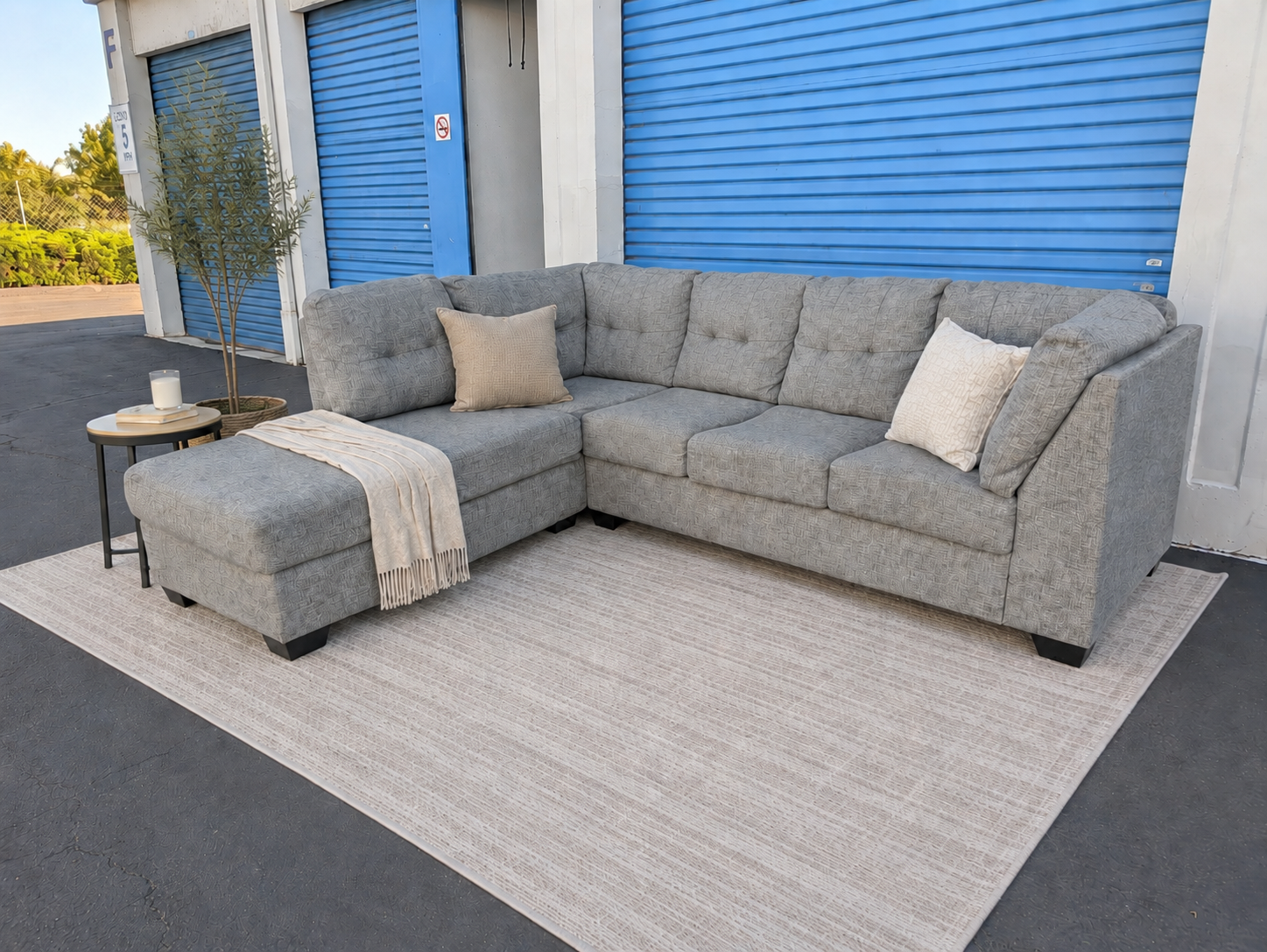 Gray Sectional