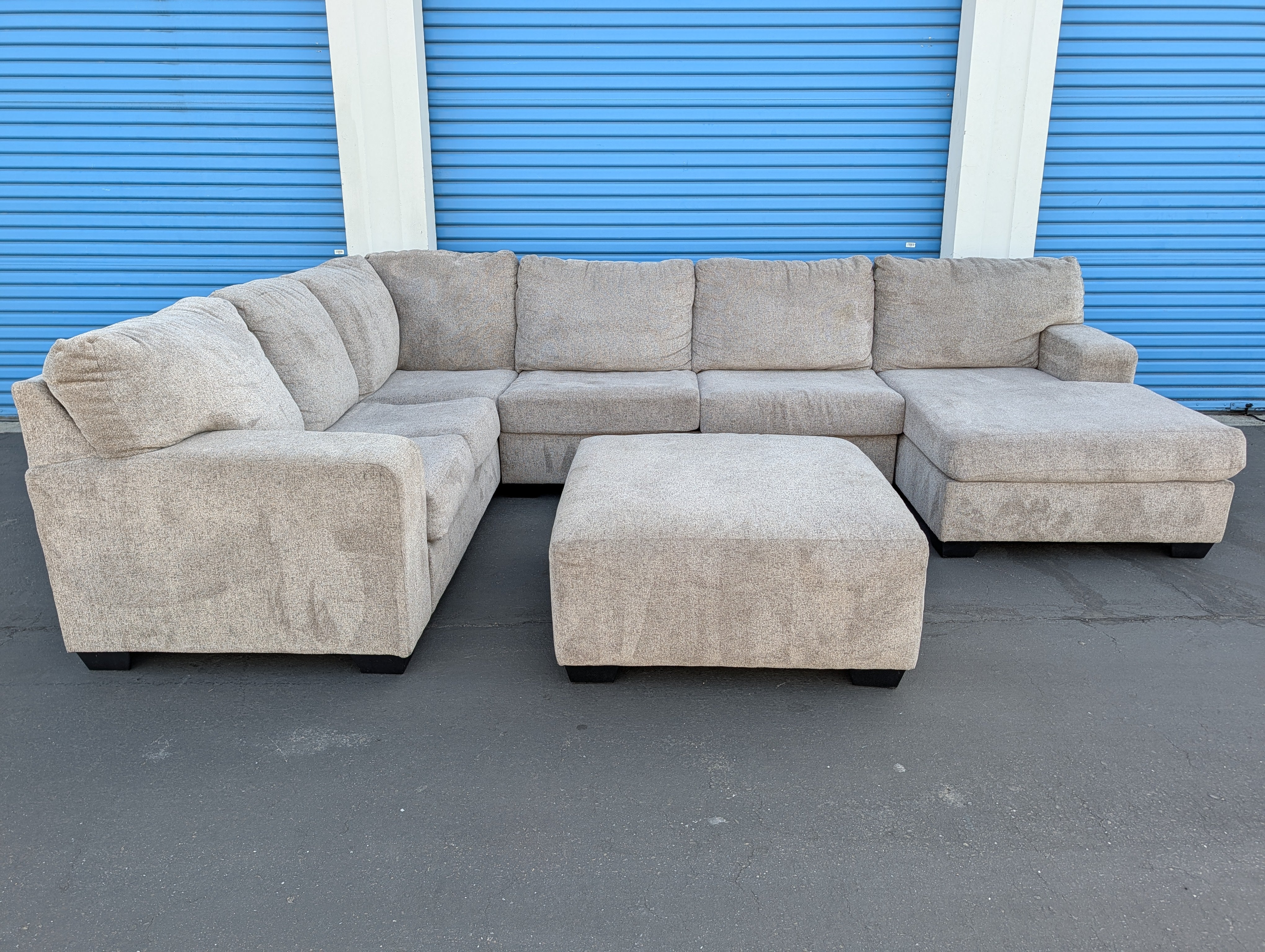 Extra Large Light Gray Sectional