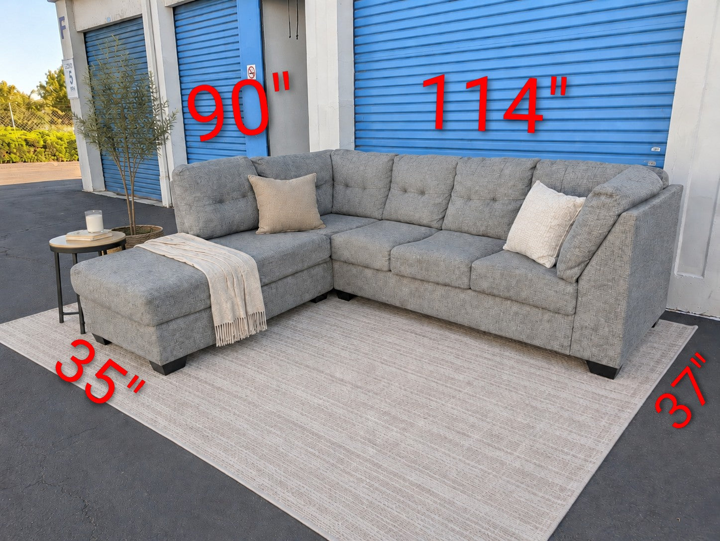 Gray Sectional