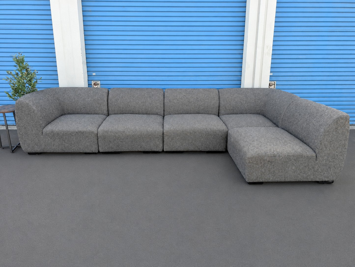 Gray 5-Piece Sectional
