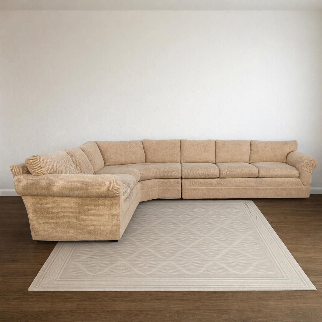 Drexel Heritage Large Beige Corner Sectional