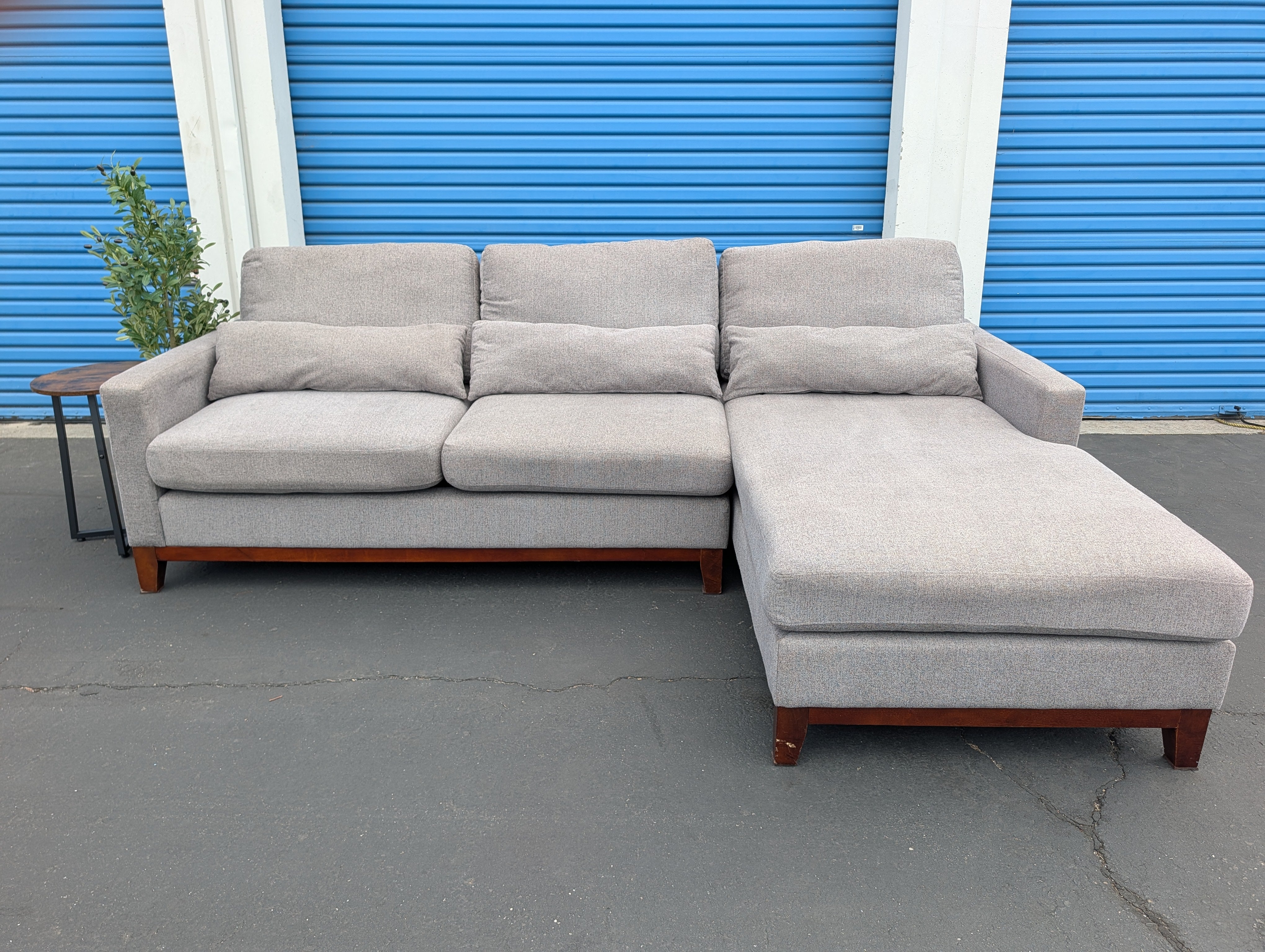 Fremont & Park Gray Sectional