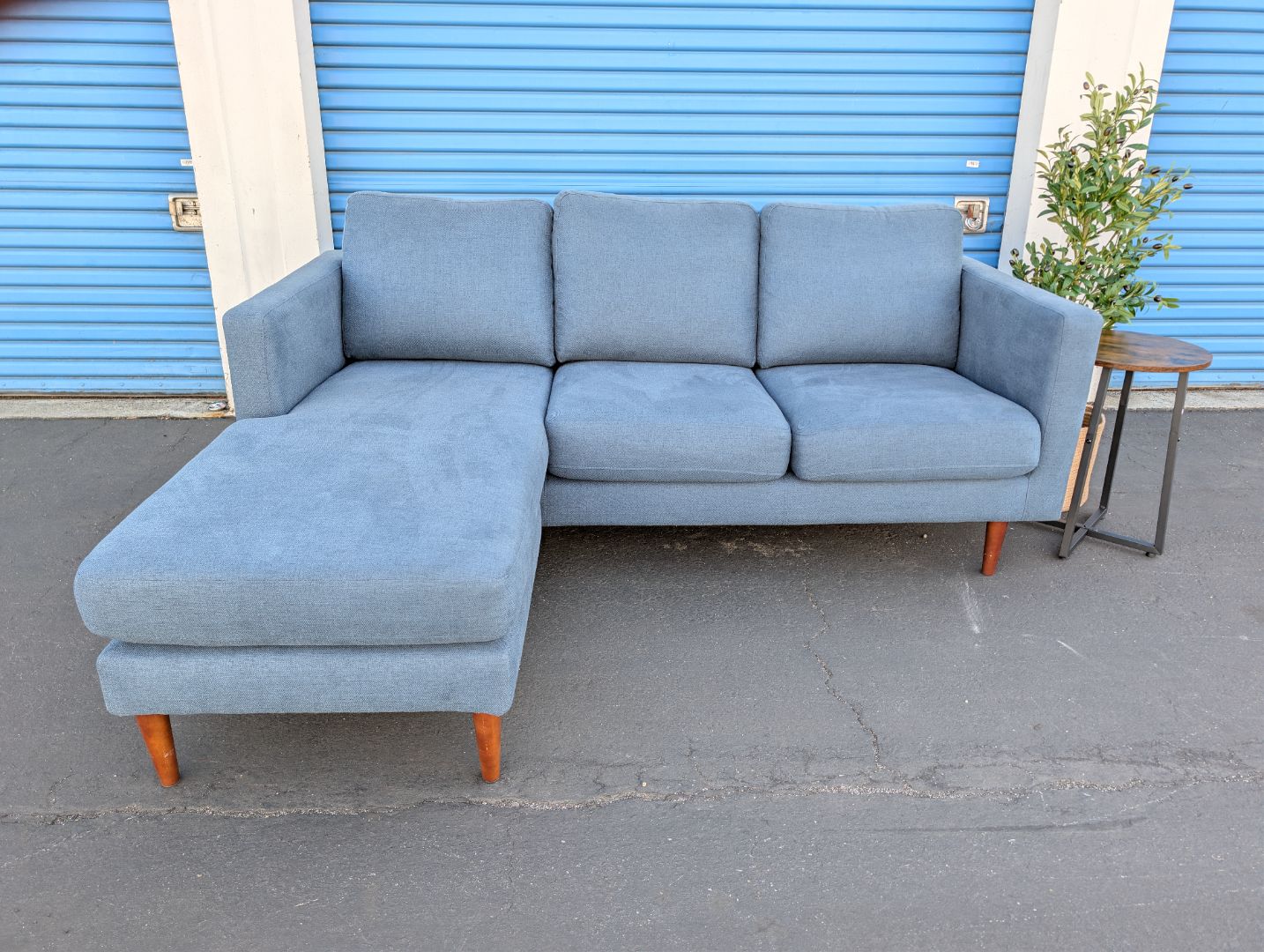 Blue Sectional Couch