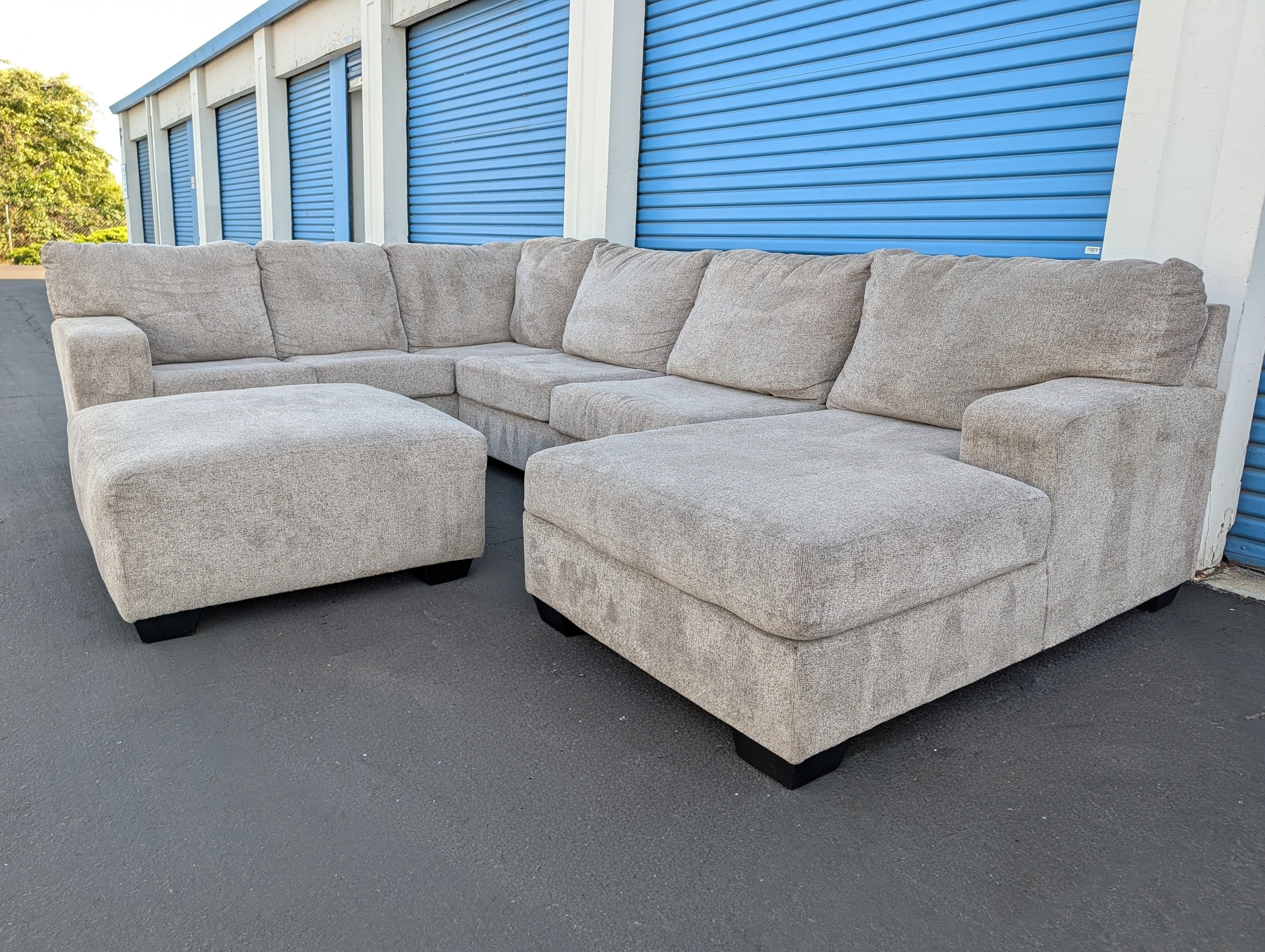 Extra Large Light Gray Sectional