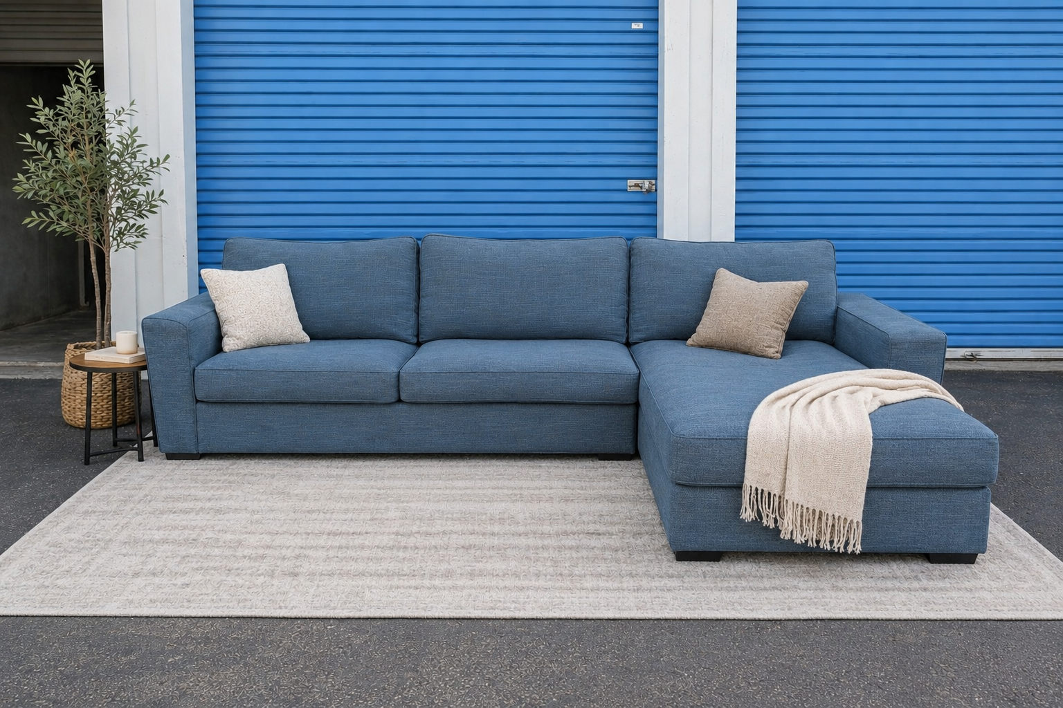 IKEA Kivik Blue Sectional