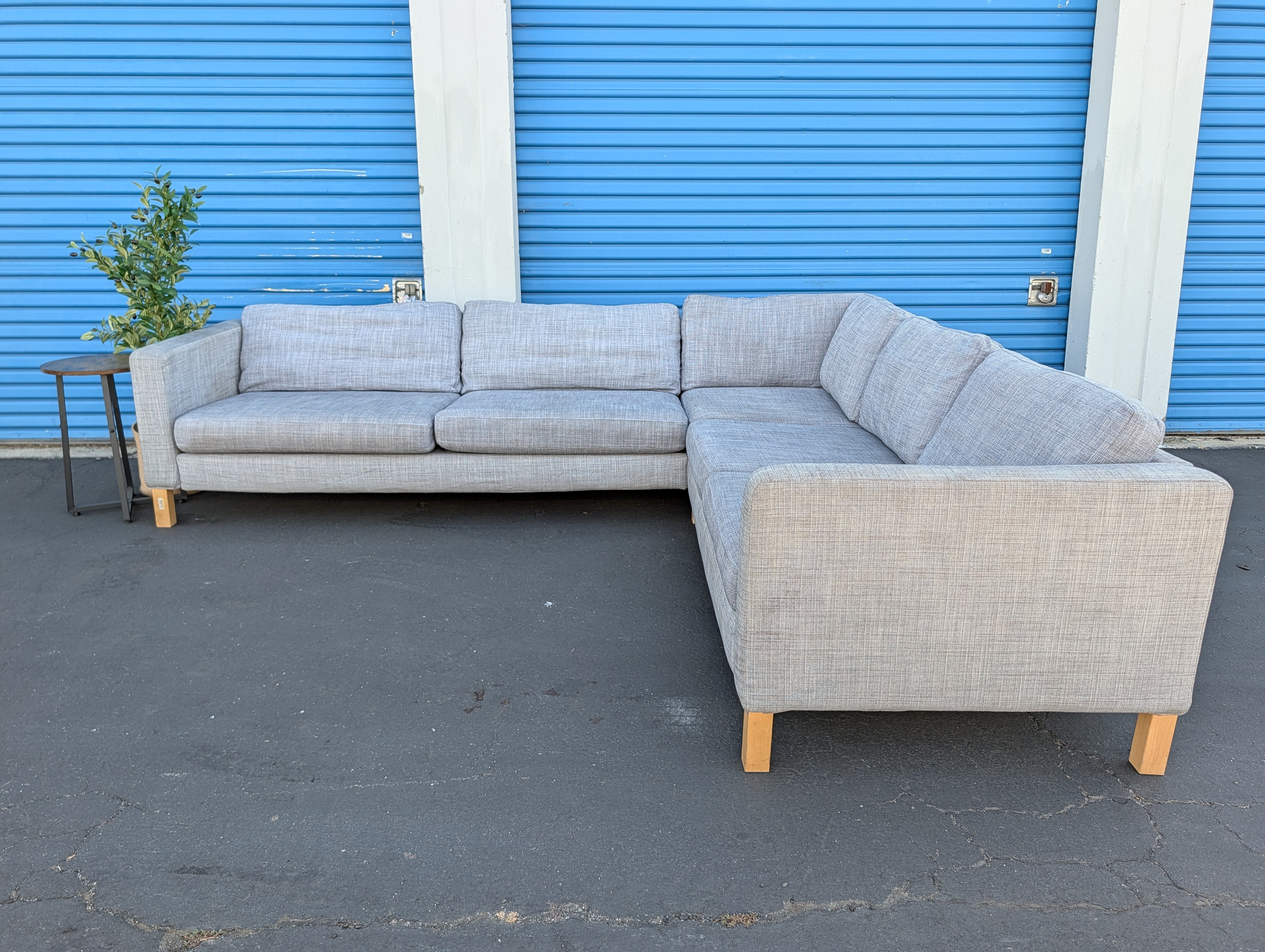 IKEA Karlstad Gray Sectional