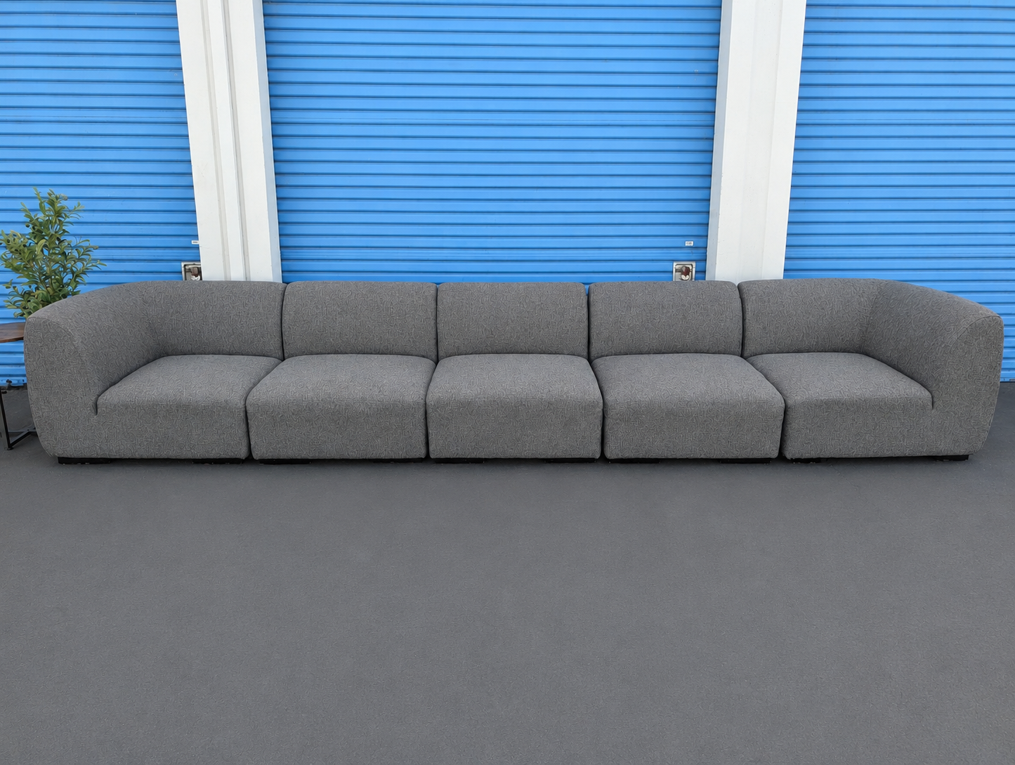Gray 5-Piece Sectional