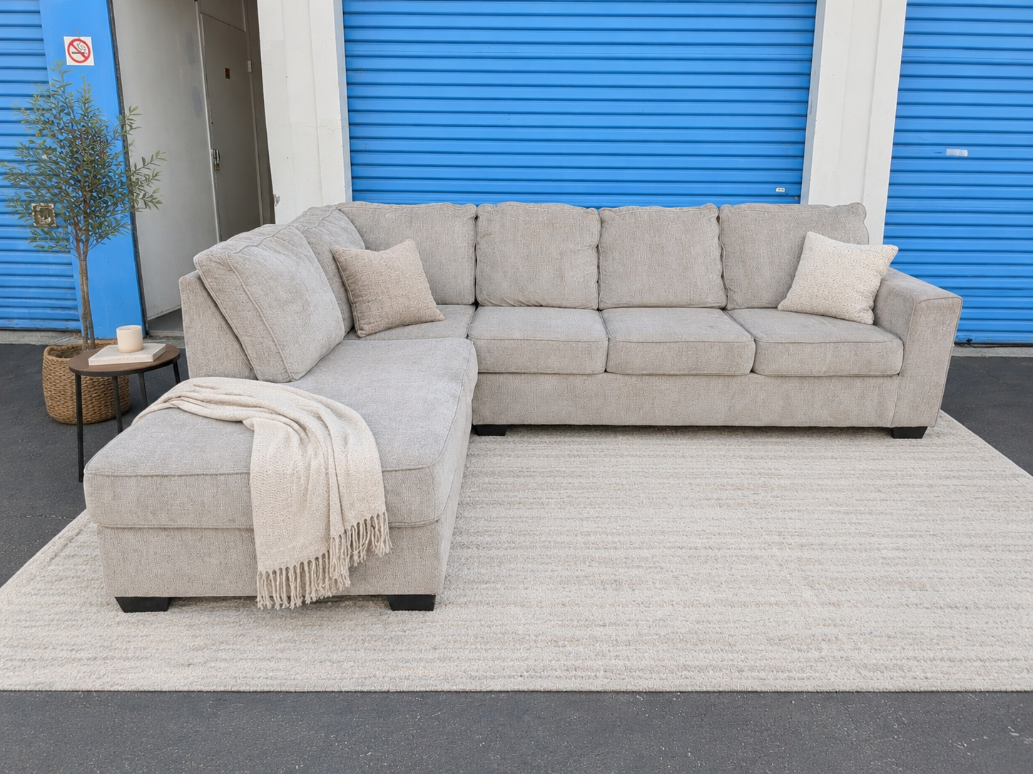 Light Gray Sectional