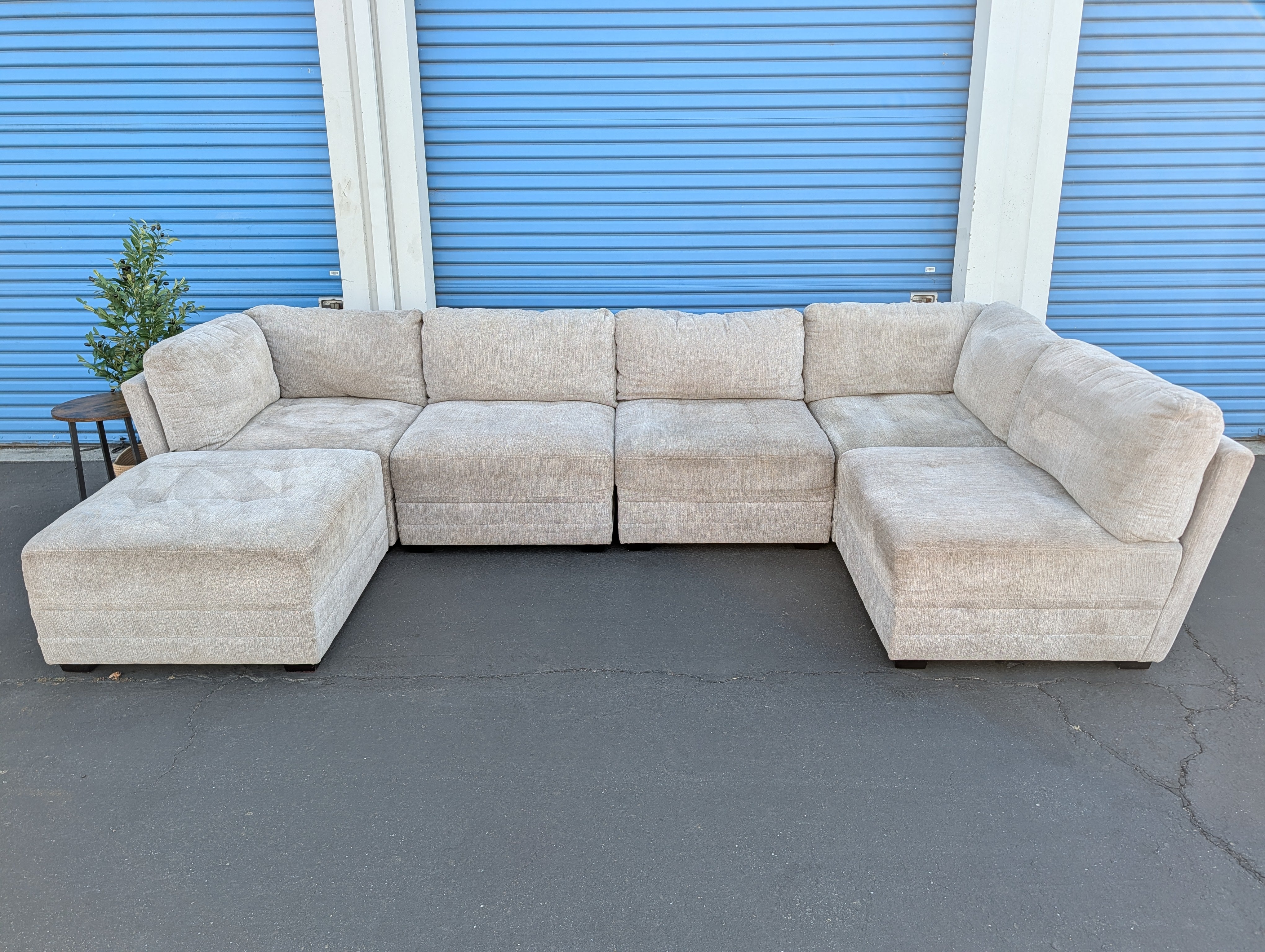 Light Gray 6 Piece Modular