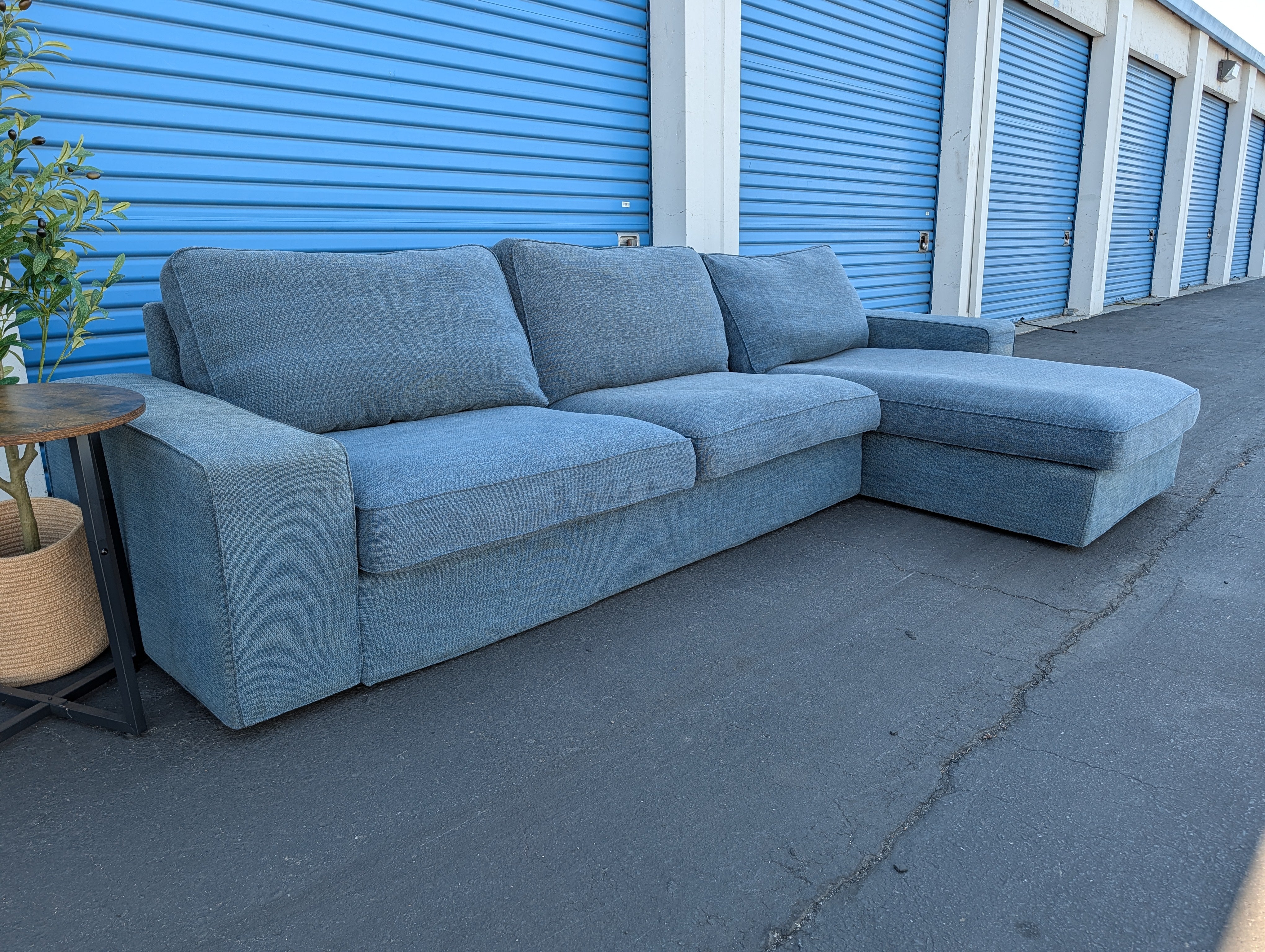 IKEA Kivik Blue Sectional