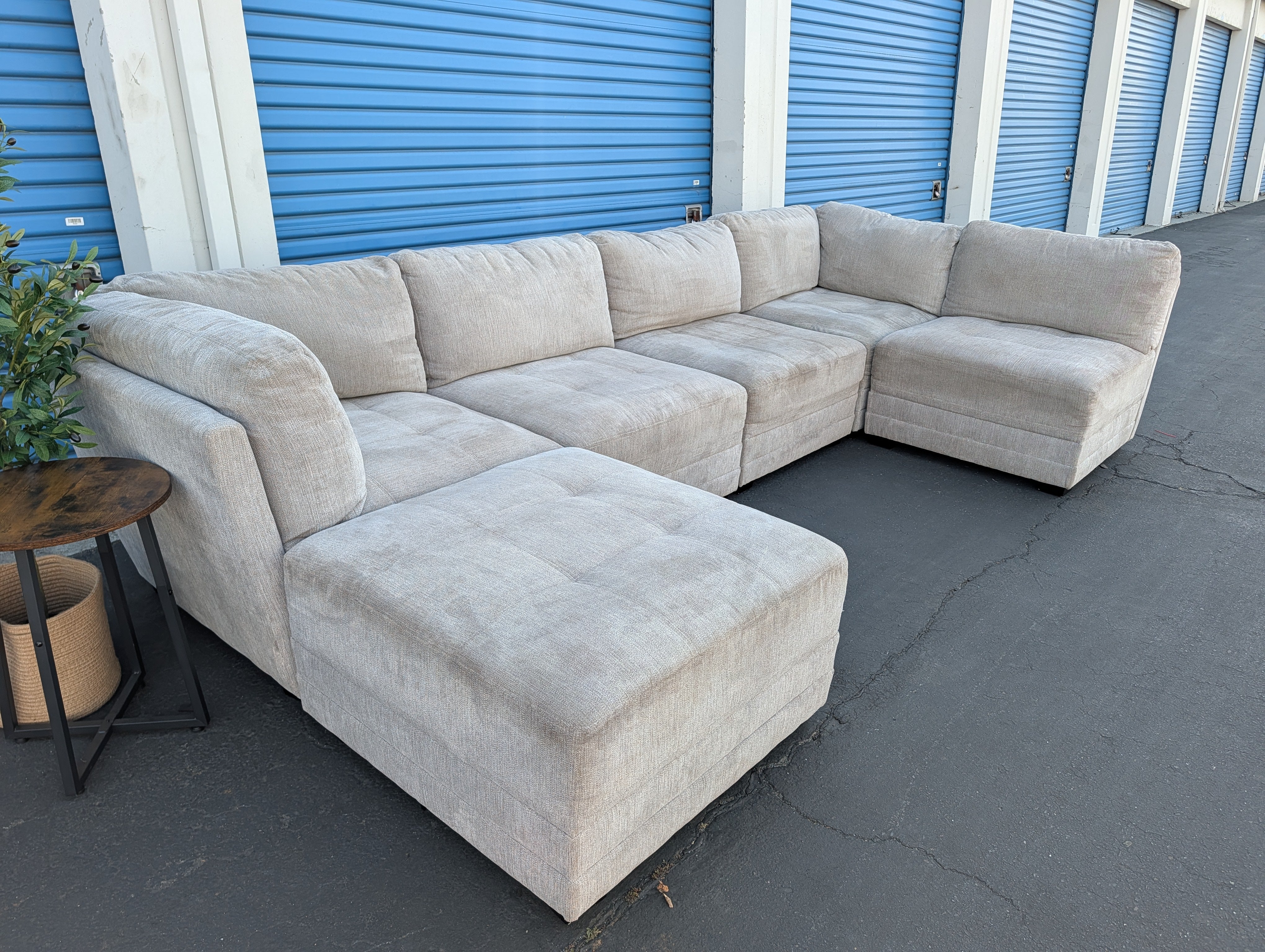 Light Gray 6 Piece Modular