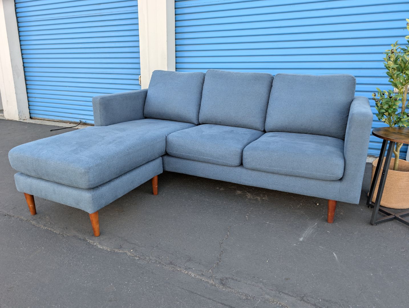 Blue Sectional Couch